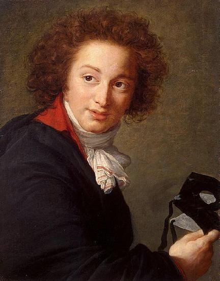 Elisabeth LouiseVigee Lebrun Portrait of Count Grigory Chernyshev with a Mask in His Hand oil painting image
